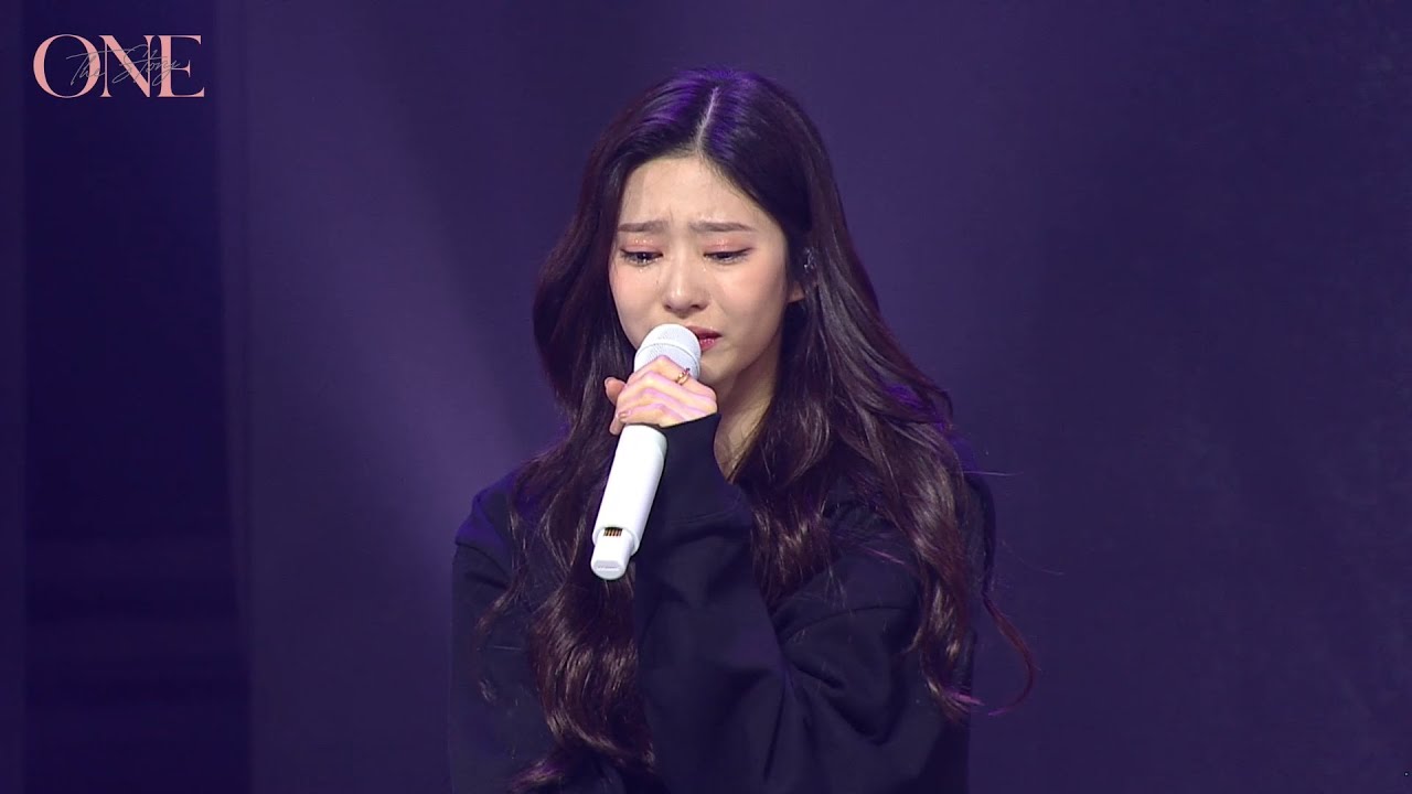 Minju IZONE 아이즈원 - Ending ment / ONE THE STORY Online Concert 20210314  (Last moment)