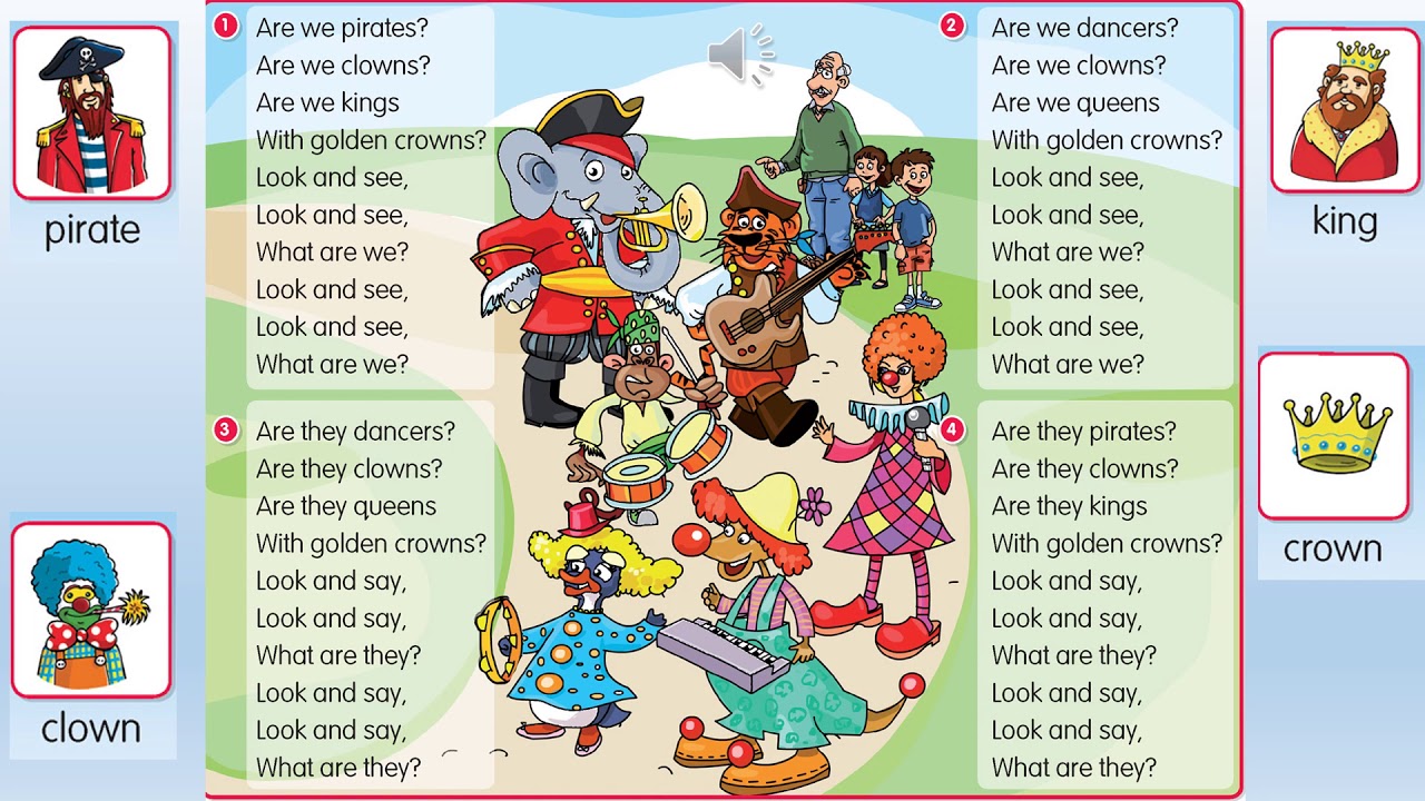 song Are we clowns? Are we pirates?