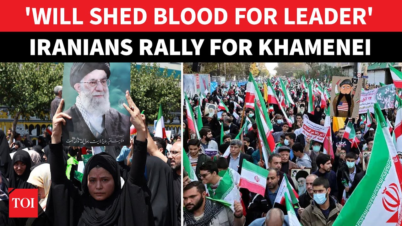 West Hiding Iran Truth? Thousands Of Iranians Rally In Favour Of Khamenei, Islamic Republic | WATCH
