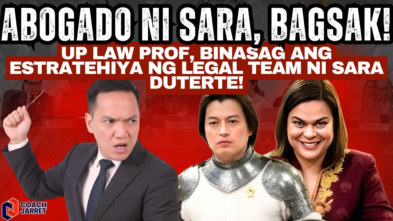 MGA ABOGADO NI SARA, BAGSAK! UP Law Prof, Binasag ang Estratehiya ng Legal Team ni Sara Duterte!
