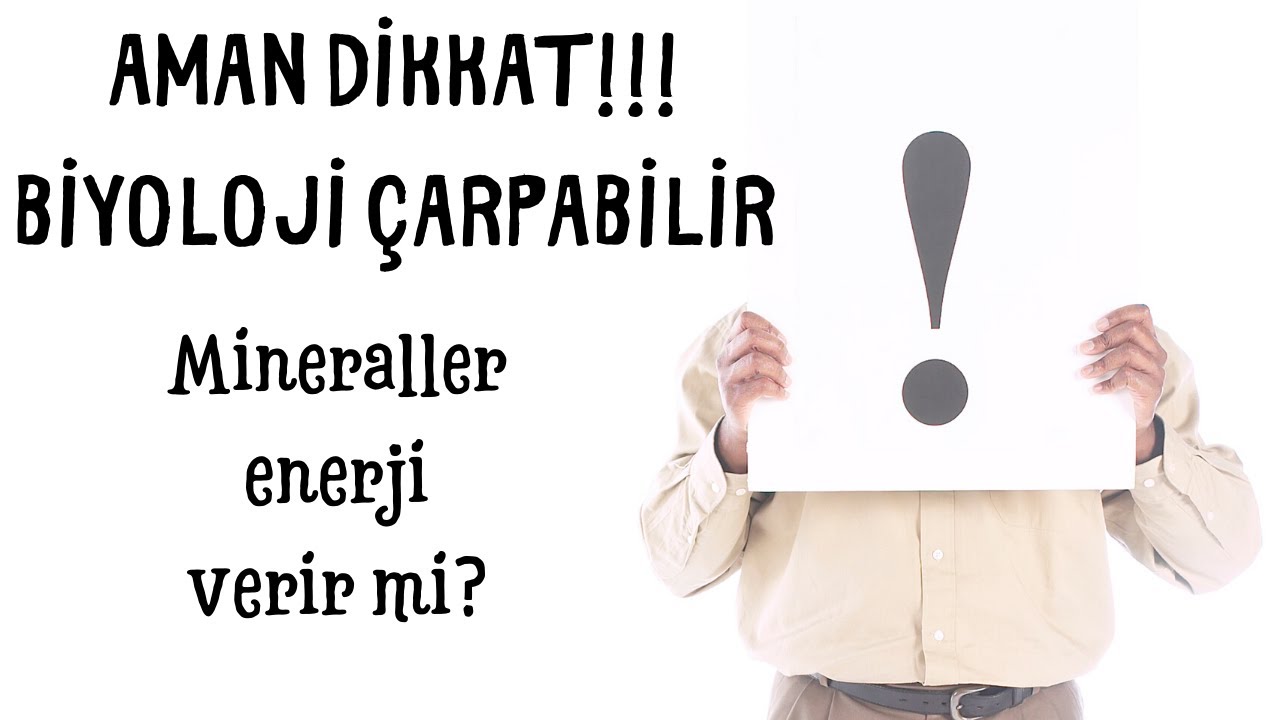 Mineraller enerji verir mi?