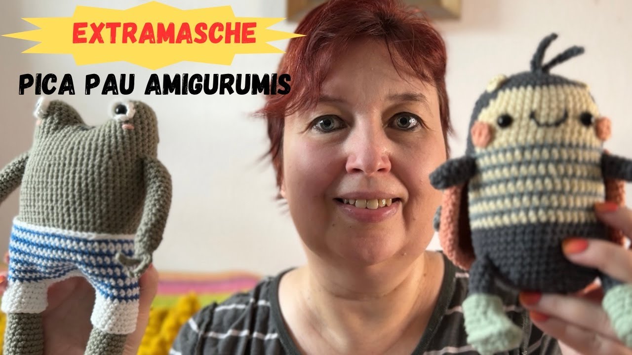 Extramasche:  Pica Pau Amigurumis
