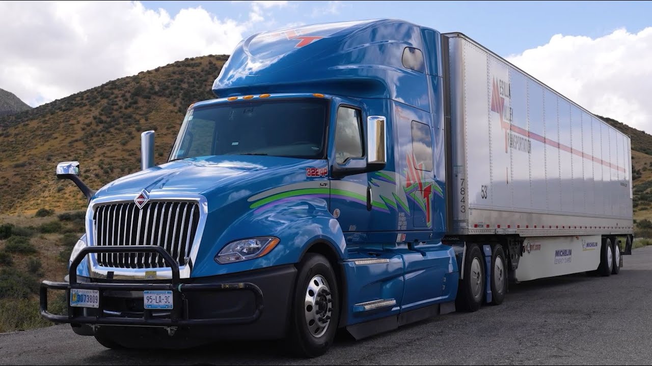 Explore the features of the cutting-edge Mesilla Valley Transportation late-model International LT