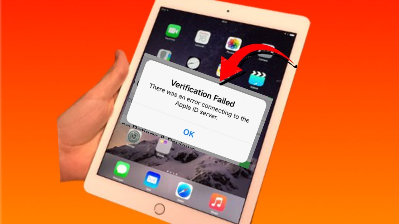 How to Fix Verification Failed Apple ID Server on iPad | iPad Mini iPad Pro iPad Air 2021 ios 14