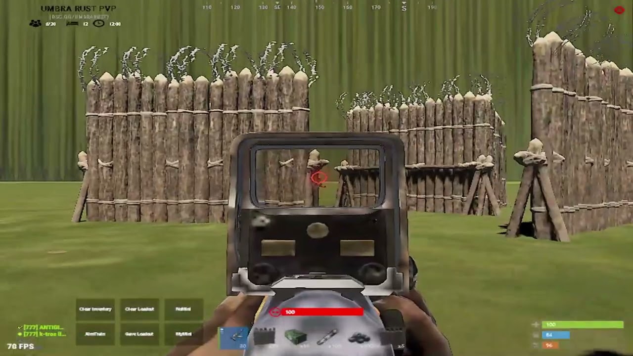 old recoil rust