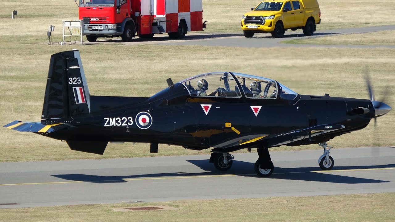 ROYAL AIR FORCE OPERATIONS AT RAF VALLEY (VLY/EGOV) - TEXANS,HAWKS & MORE! AUGUST 2022 ✈️