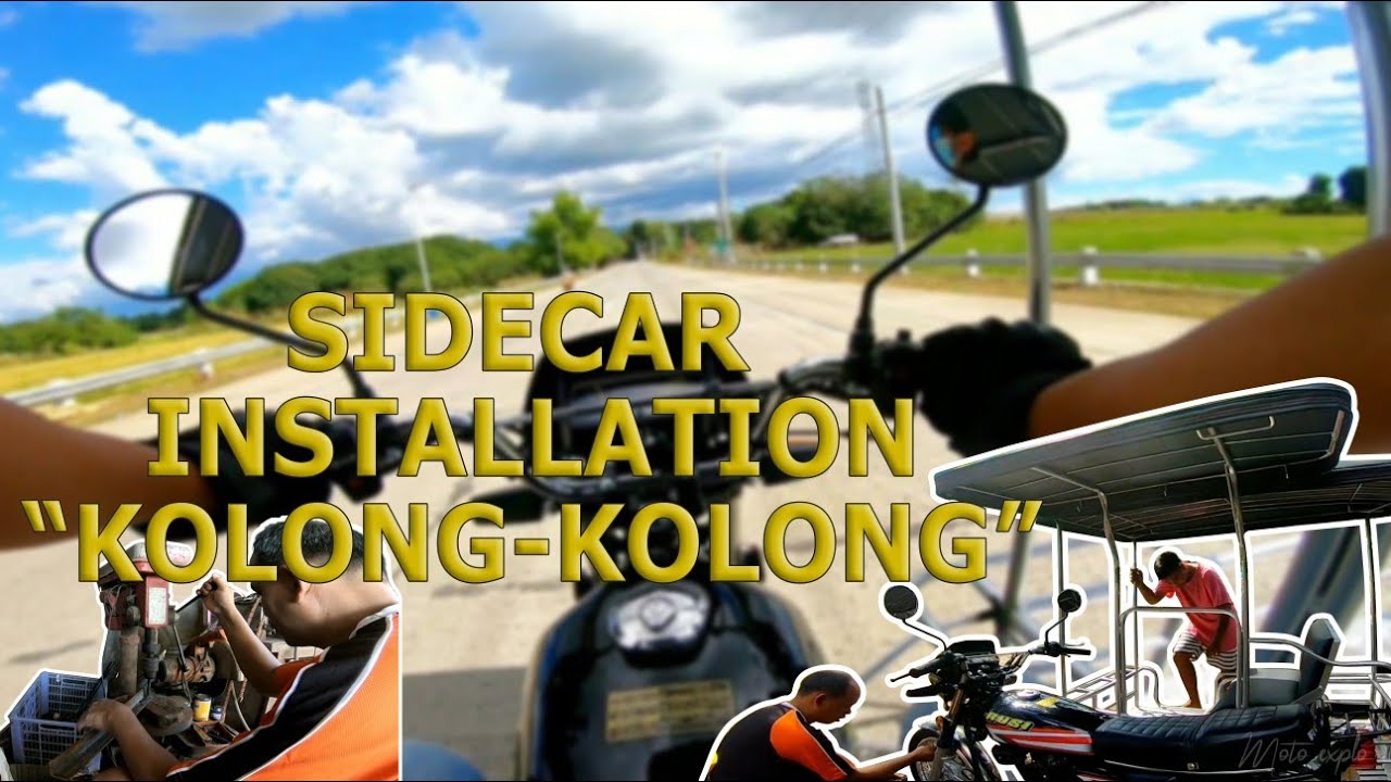 Rusi macho TC-175cc sidecar installation | moto explo