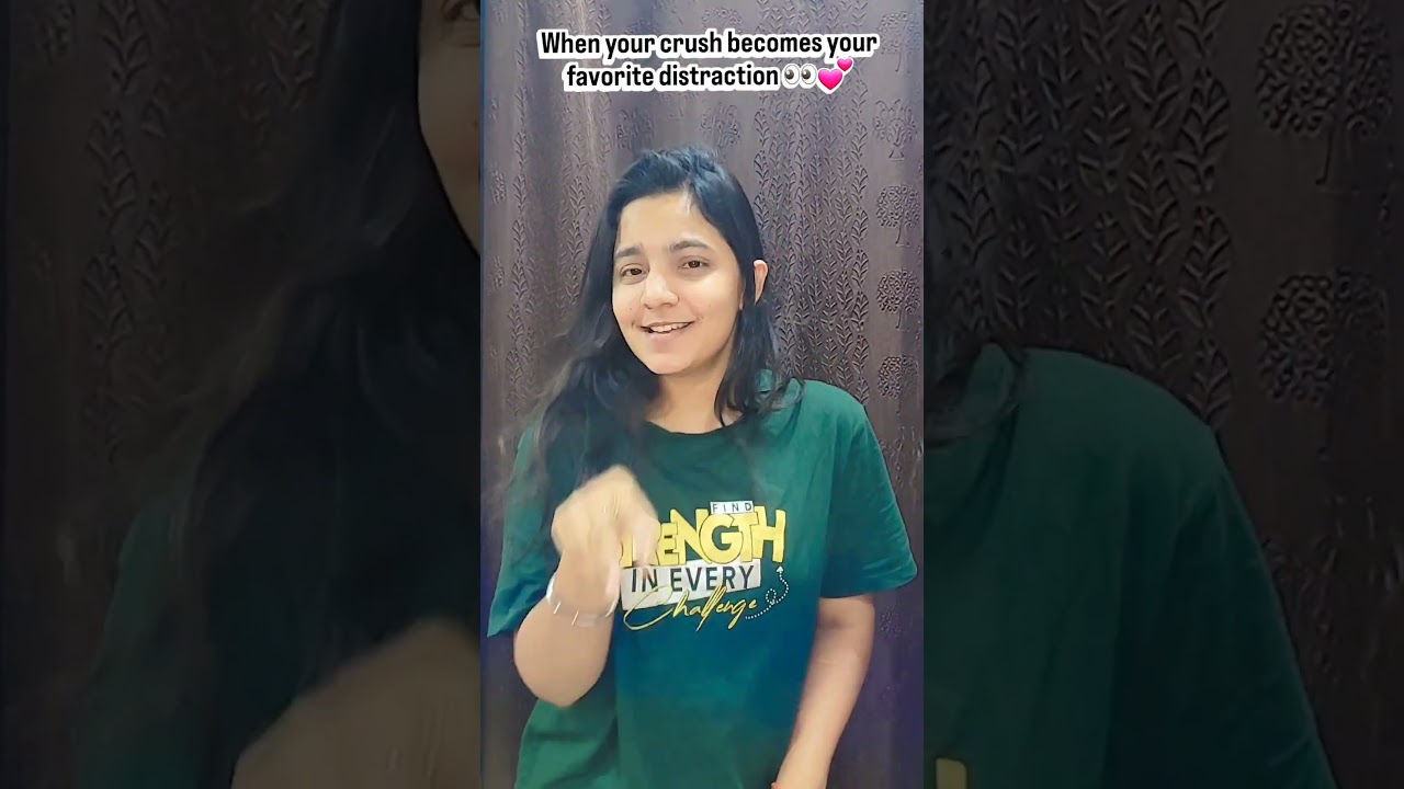 When Your Crush Becomes Your Favorite Distraction | Relatable Reel 👀💕 