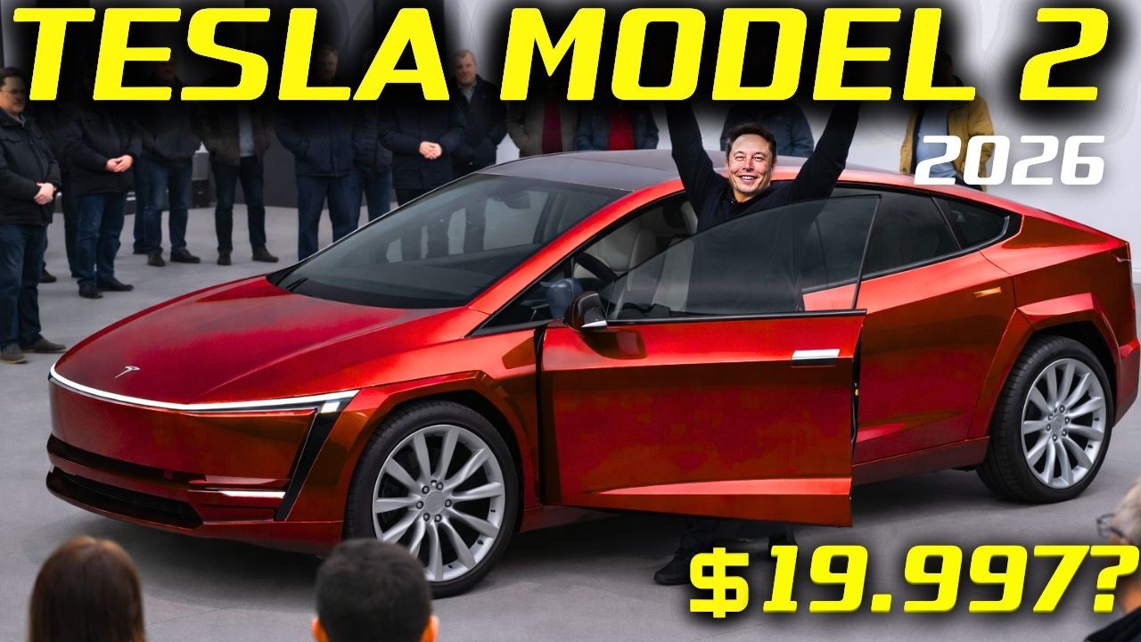 Tesla Model 2 2026 Release Date! Senior Edition $20K leak + fewer parts, modular repairs!
