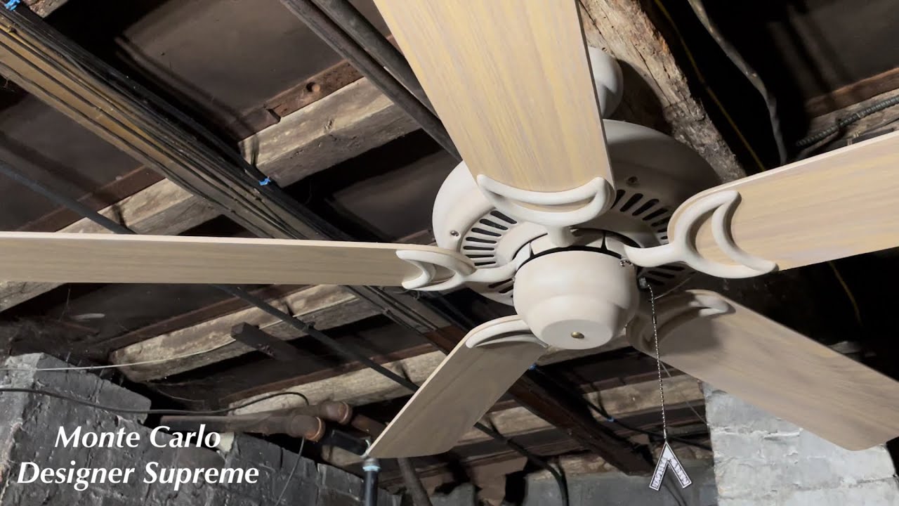 Monte Carlo Designer Supreme Ceiling Fan 52” (Sand)(iMovie Edition)