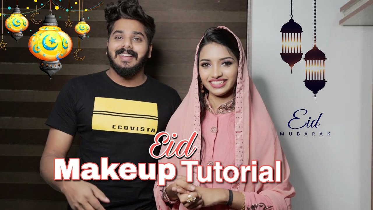 EID MAKEUP TUTORIAL l PARTY MAKEOVER l jusni_makeover