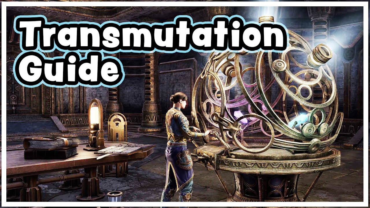 Beginner Guide to Transmutation - ESO - where and how to use the transmute station
