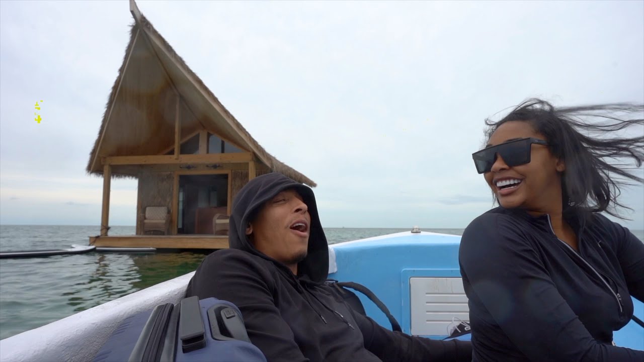 SURPRISE!! HE HAD NO IDEA WE'RE SPENDING THE NIGHT IN THE MIDDLE OF THE OCEAN! *PRICELESS REACTION*