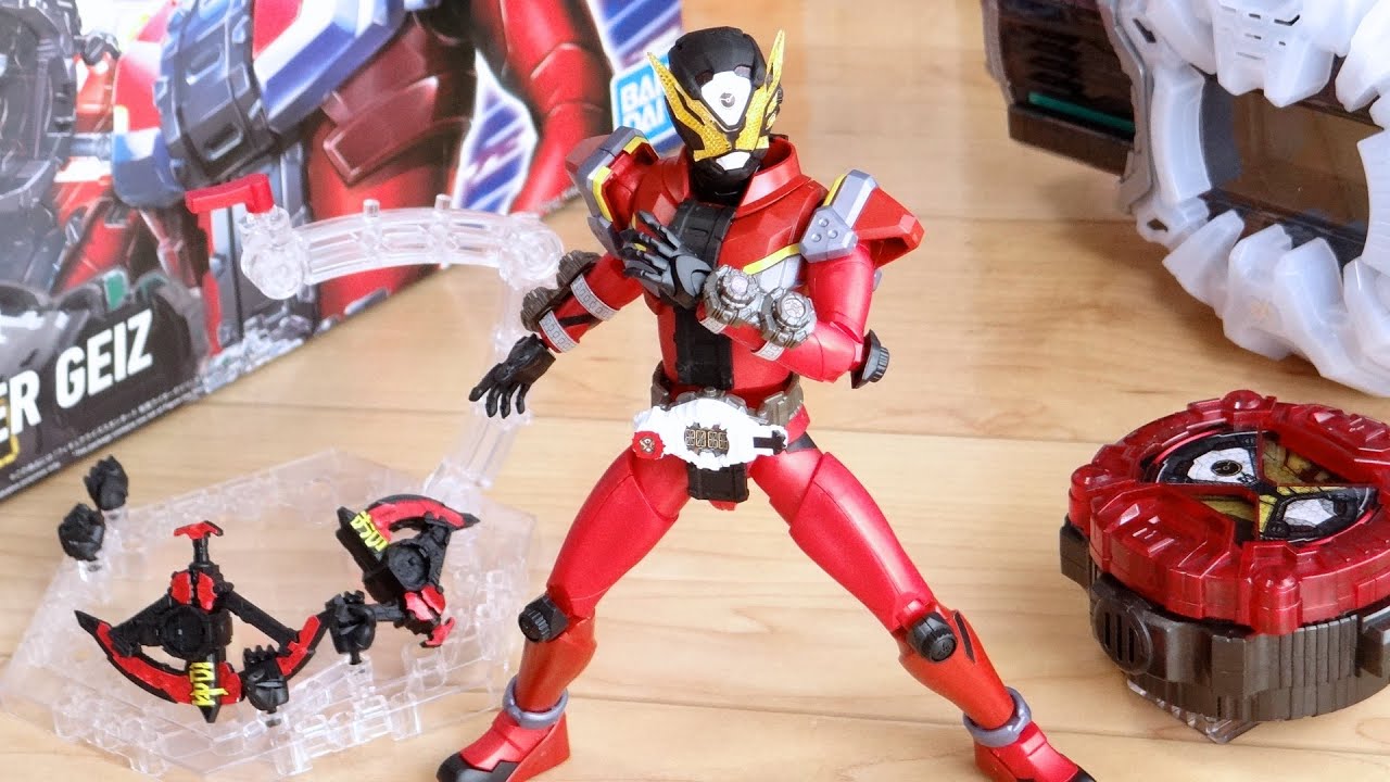 ゲイツがプラモデル化！フィギュアライズスタンダード 仮面ライダーゲイツ レビュー！ジカンザックス2種 & 台座も付属！