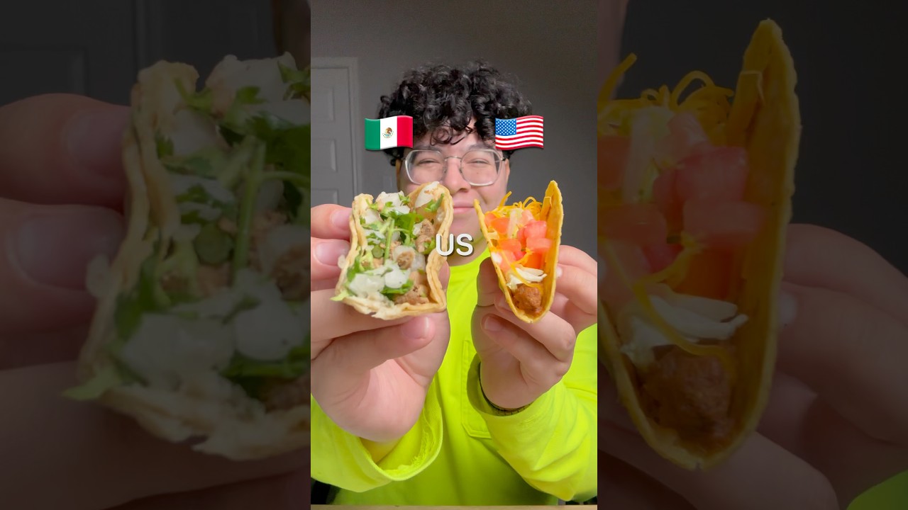 Mexico vs USA Tacos