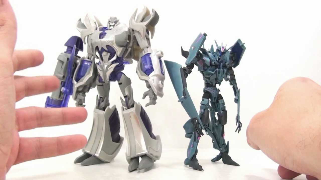 Video Review of the Reprolabels, Transformers Prime Megatron and Soundwave upgrade