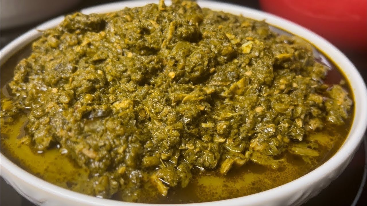 Comment cuisine les FEUILLES de manioc au Poisson frais et sauce graine pour un bon goût/délicieux