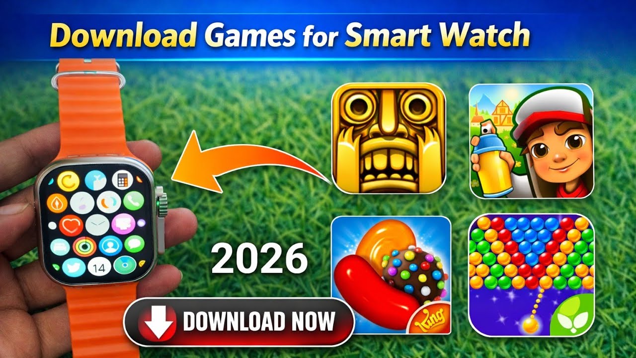 how to download game in t10 ultra smart smartwatch | Smartwatch Game Download Kaise Karen | 2026