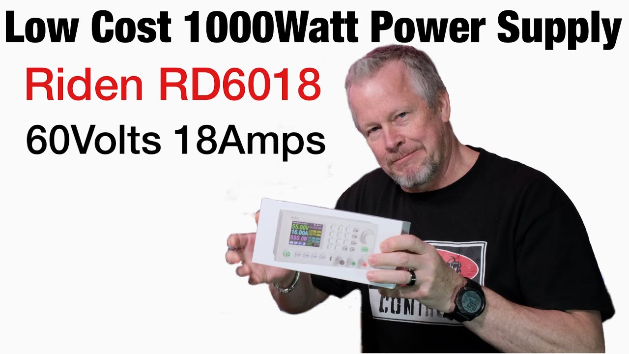 Недорогой настольный источник питания RD6018 мощностью 1000 Вт #Ridenpowersupply #RD6018 #buildyo...