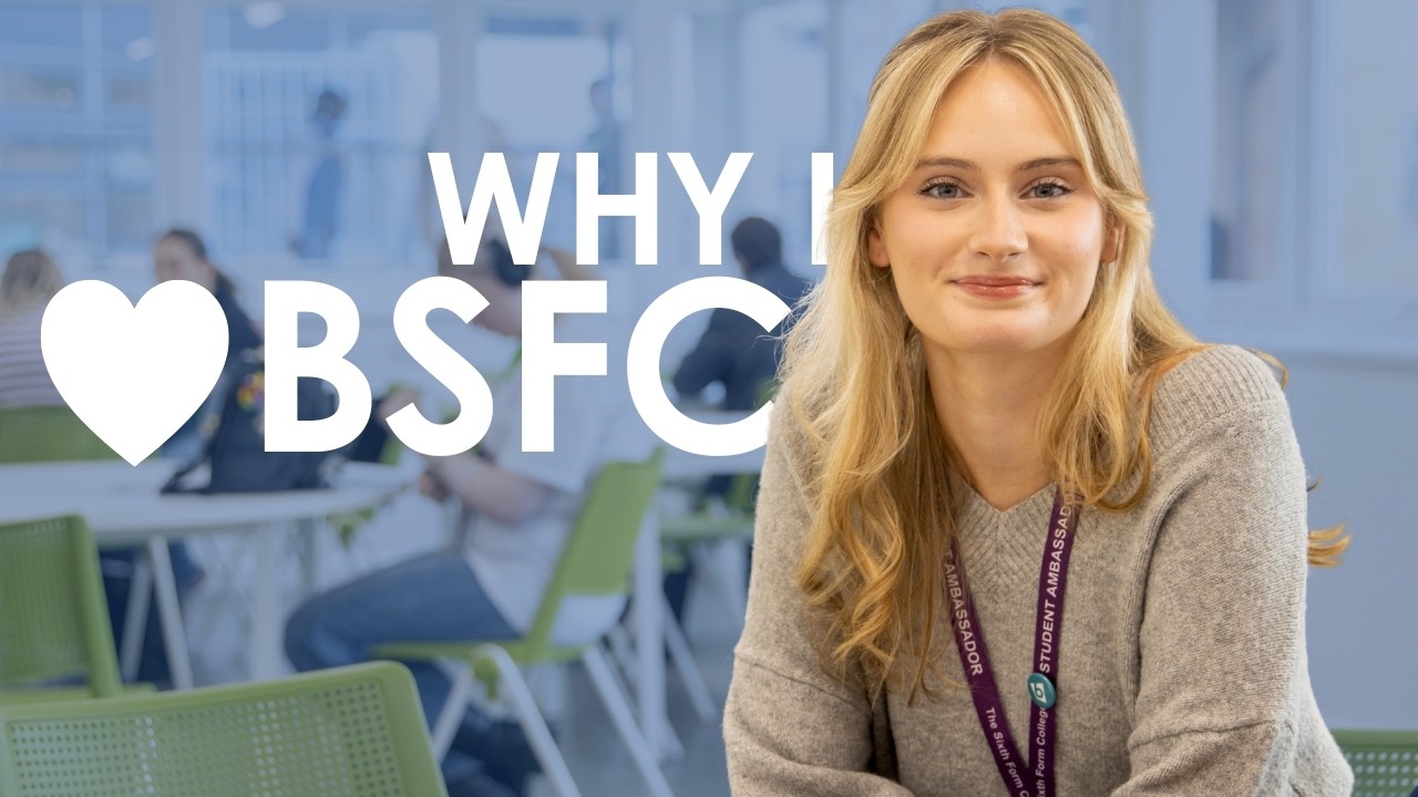 Why I 💙 BSFC - our Student Ambassadors share what they love about BSFC ☺️