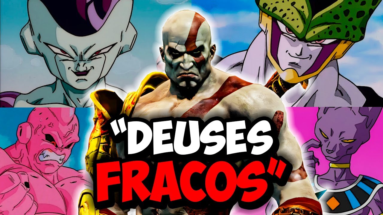 Até Onde KRATOS Chegaria em Dragon Ball REALISTICAMENTE?
