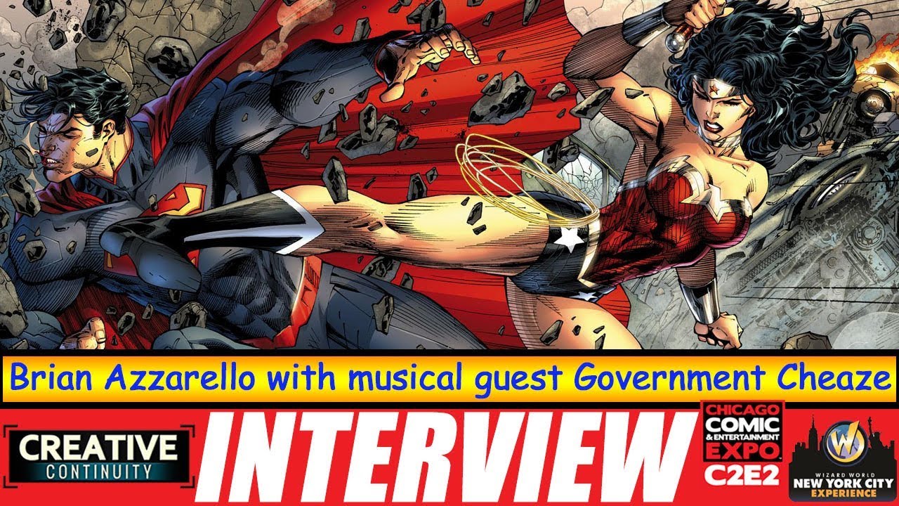 Brian Azzarello: writer; Wonder Woman, 100 Bullets - Creative Continuity