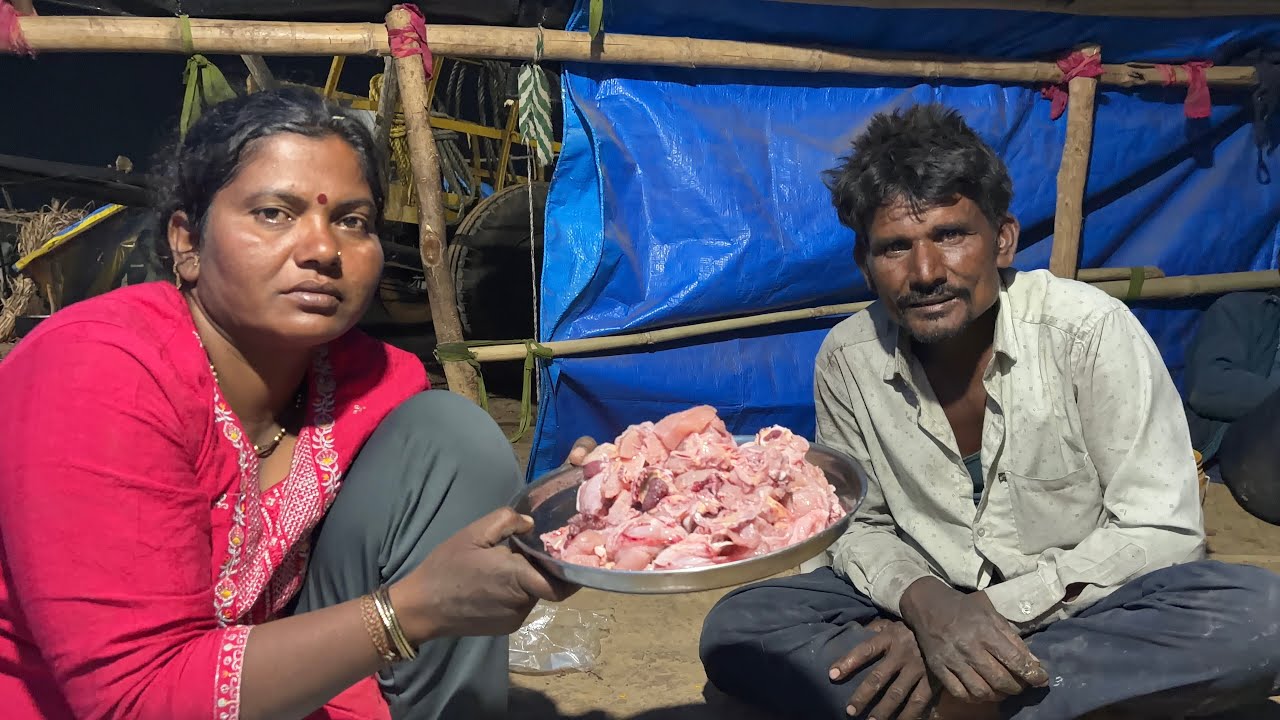 आजचा सोयपाक सुनबाई च्या हातात चिकन आनल किती ऊसीर होतोय भाकर भेटती का ऊपासी राव लागत 😱