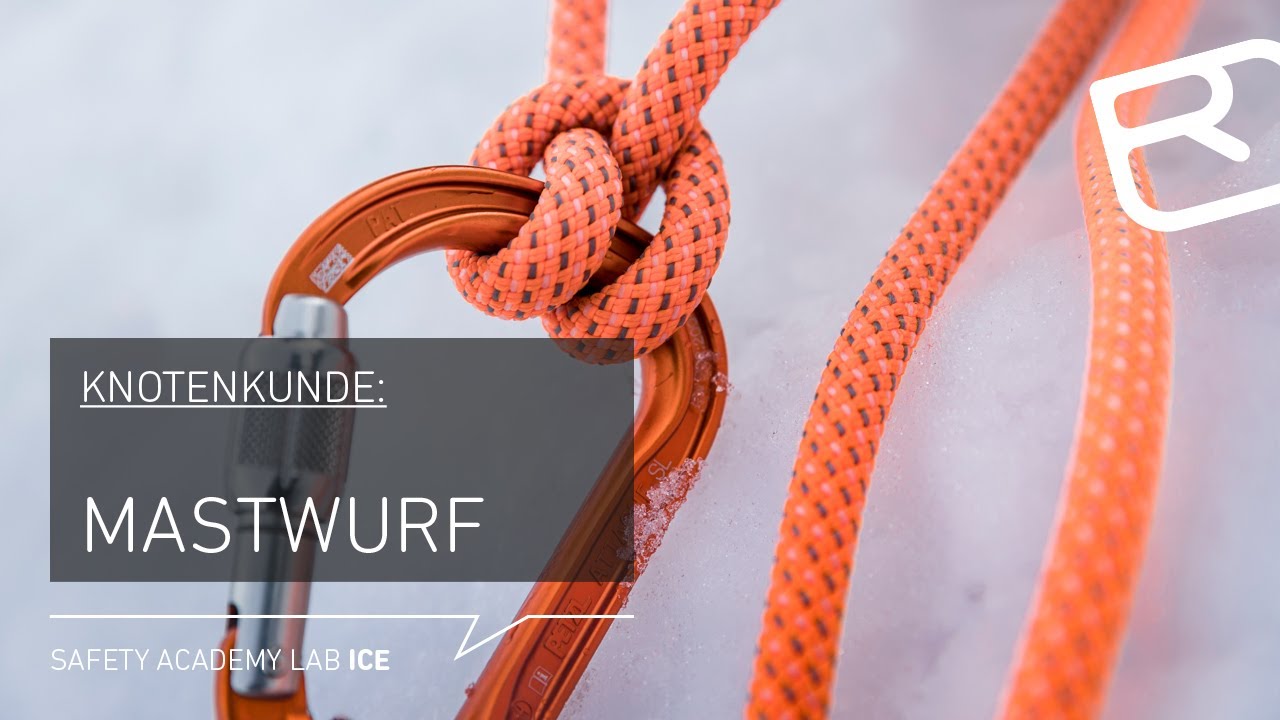 Anleitung: Mastwurf einhändig legen - Knotenkunde Hochtour - Tutorial (5/18) |LAB ICE
