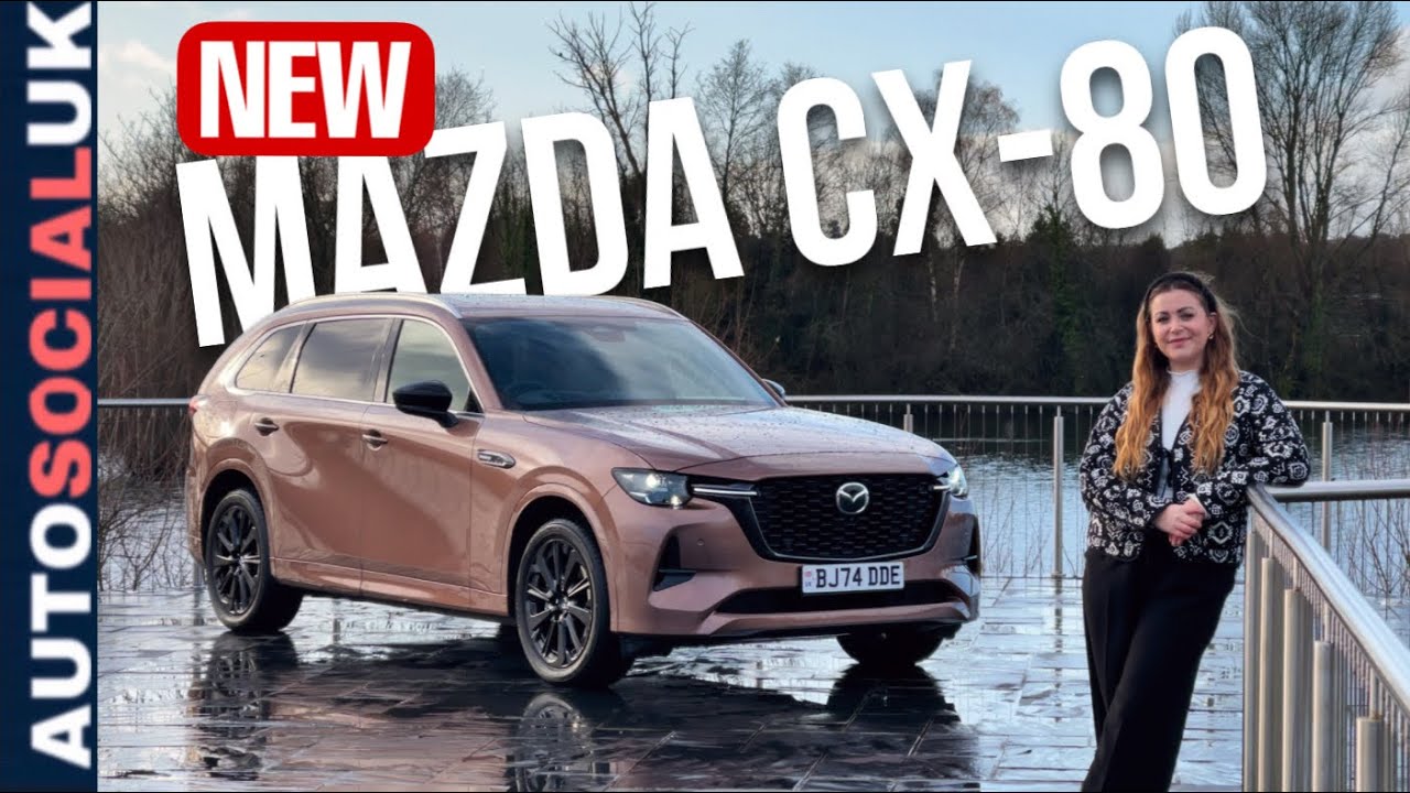 Mazda CX-80 Review: The Ultimate 7-Seat SUV for Families | First Look at Mazda's Flagship Model
