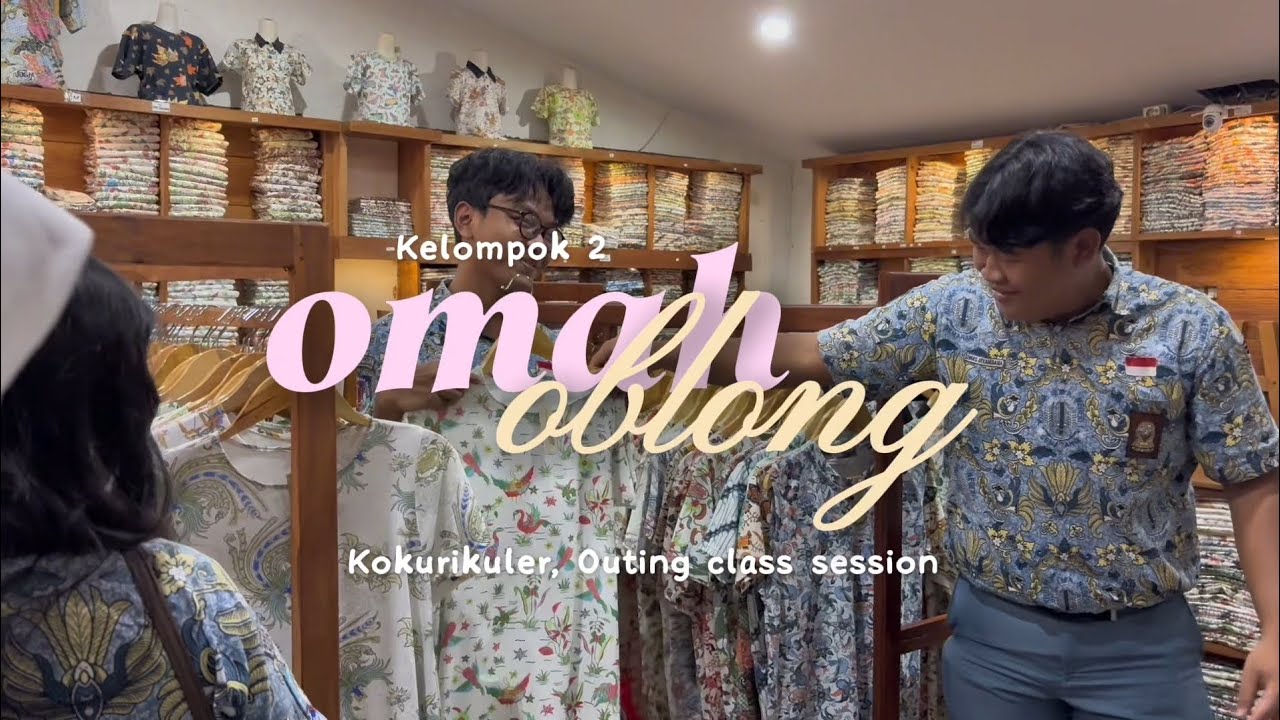 Kokurikuler  SMA Negeri 1 Semarang goes to Yogyakarta - Omah Oblong Kelas XII-11 Kelompok 2 