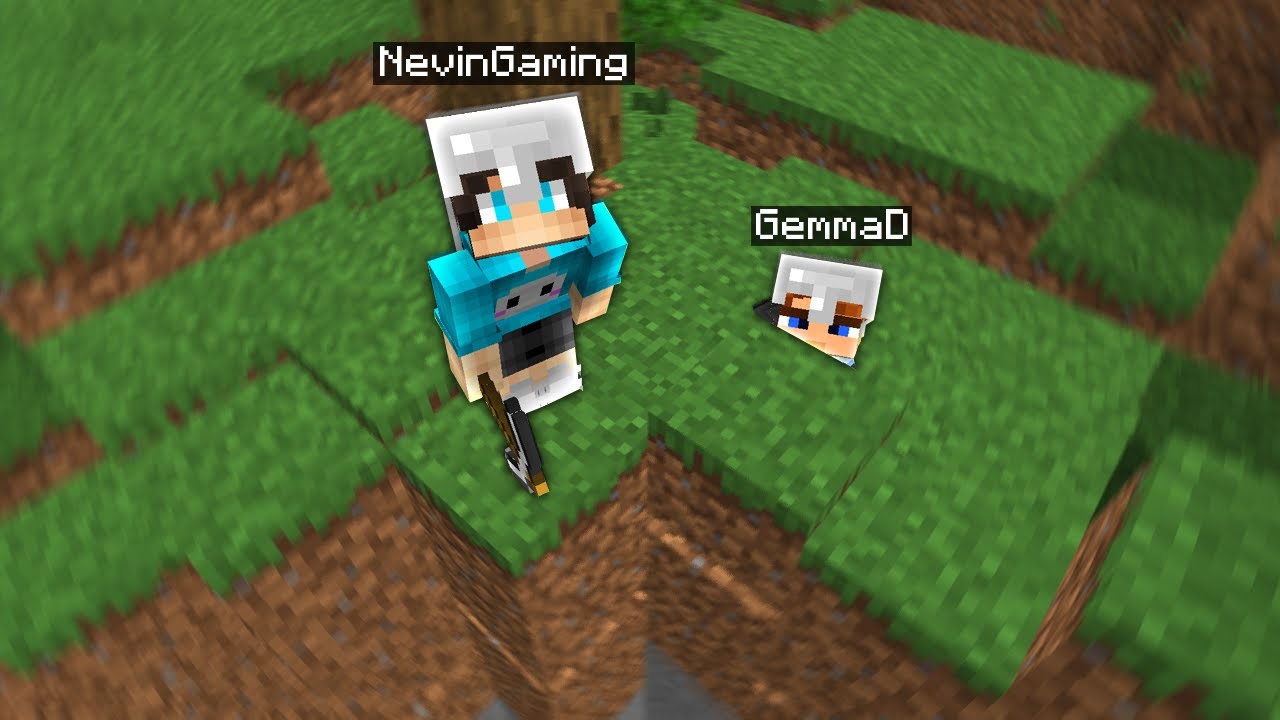 ini yang terjadi ketika MINECRAFT mempunyai GRAVITY ..