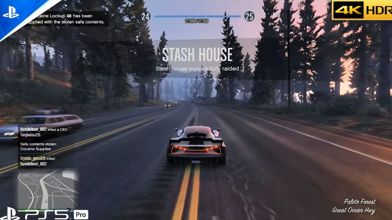 Grand Theft Auto V Online | PS5 4K 60 FPS Ultra | The Gaming Odyssey