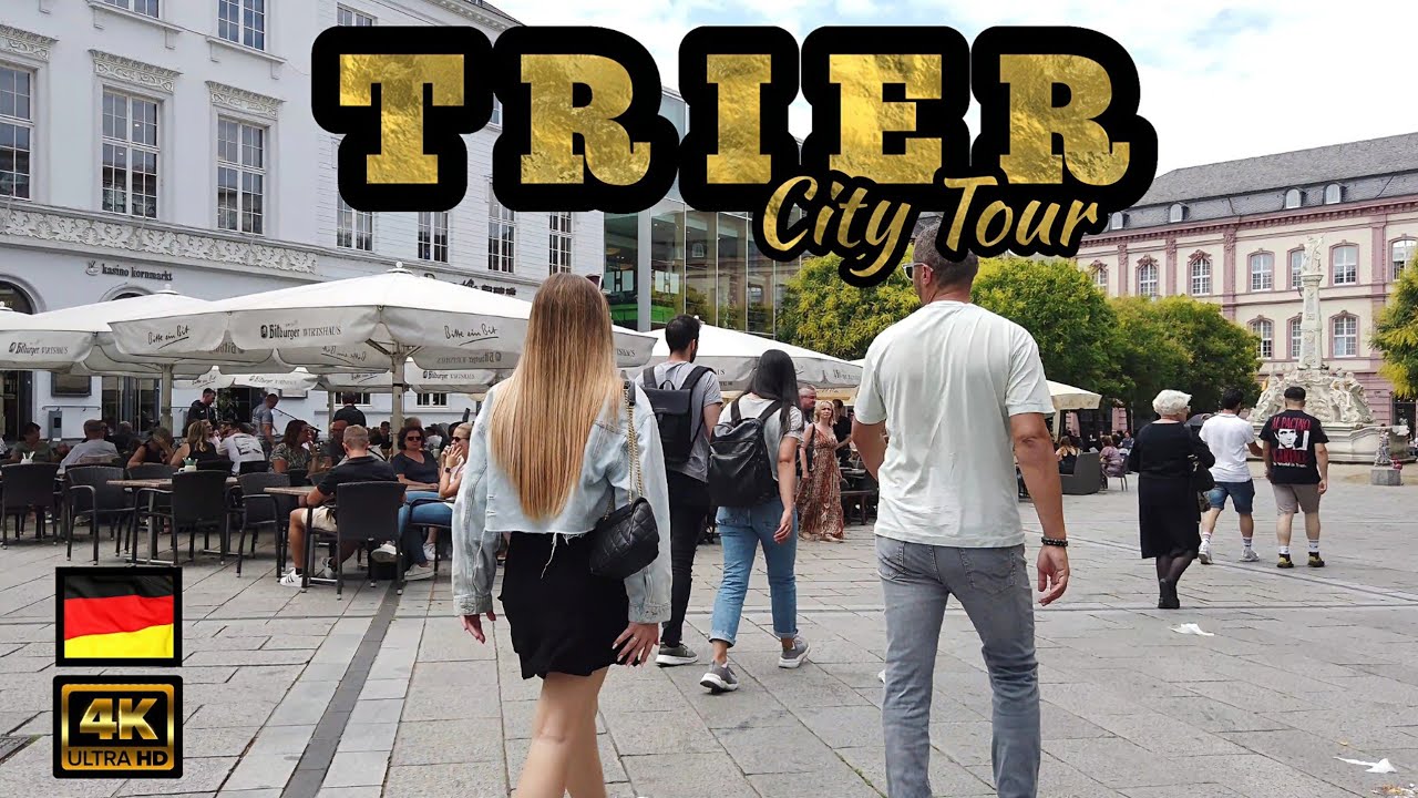 Trier, Germany |🇩🇪| Trier city tour 4K - 2023