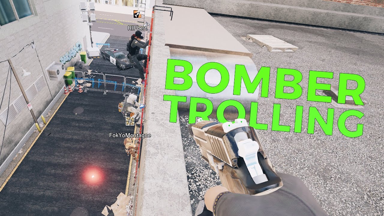 Das letzte mal den Bomber trollen – Rainbow Six Siege (German/Deutsch)