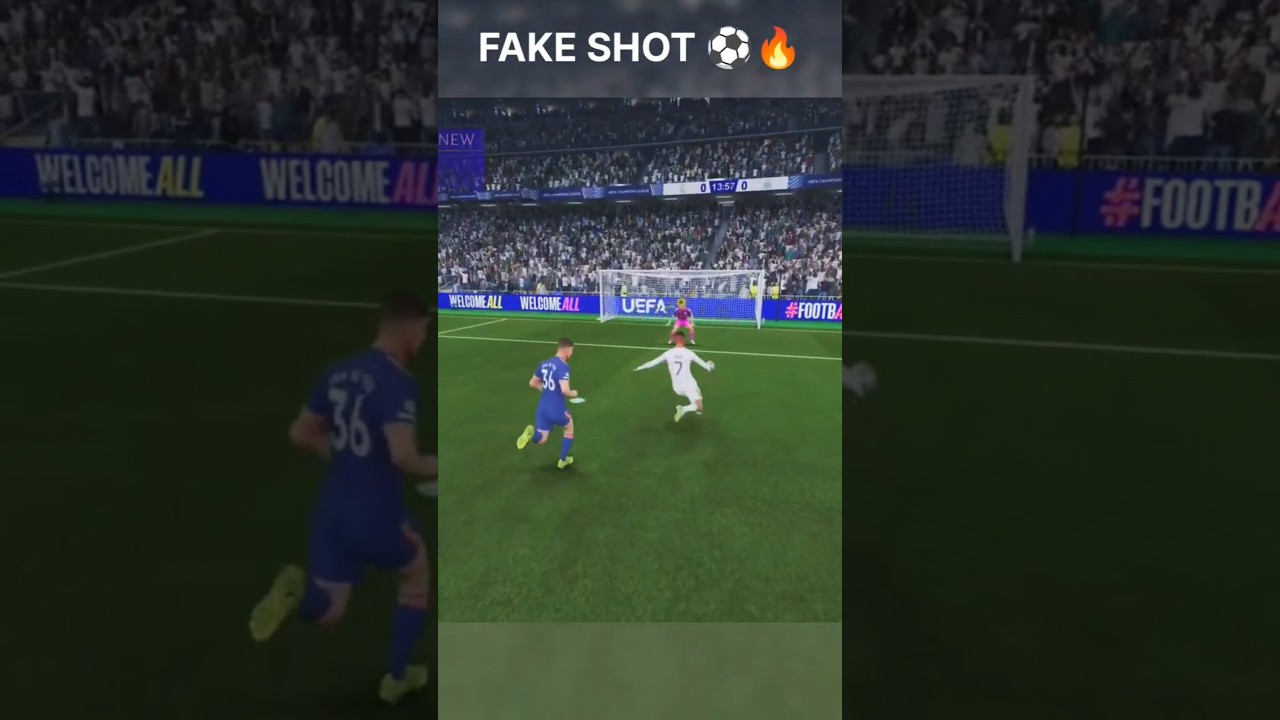 Fake Shot Destroyed the Goalkeeper 😱⚽ | FC 26 Shorts 