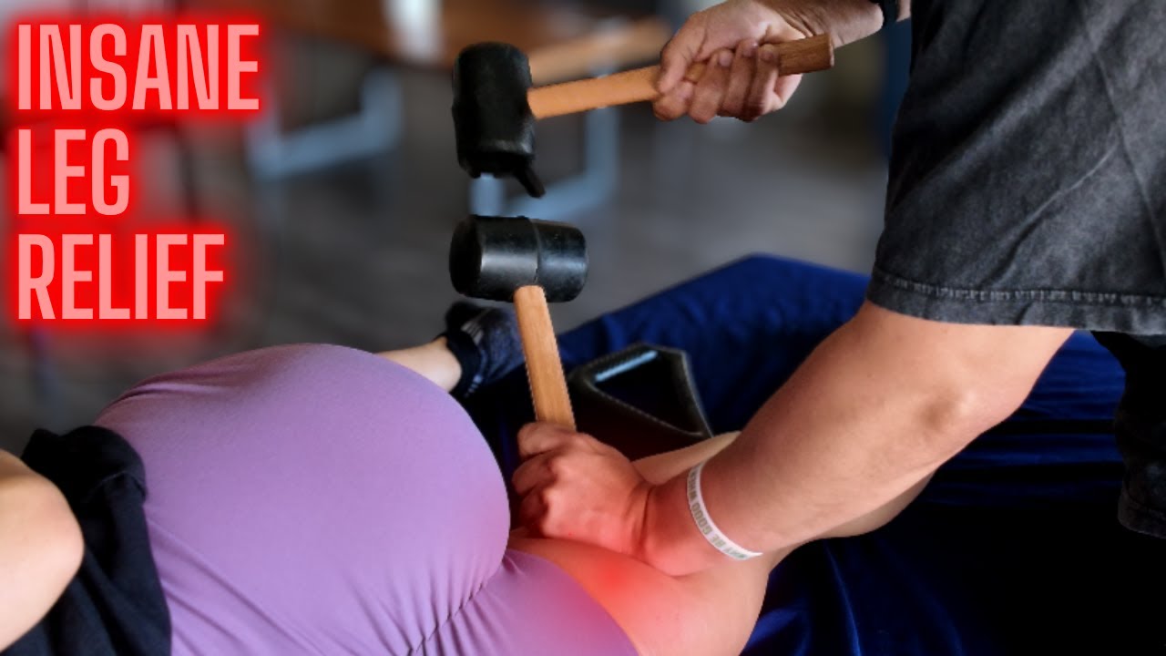 Most INTENSE Leg Massage You’ll See | ASMR Myofascial Release