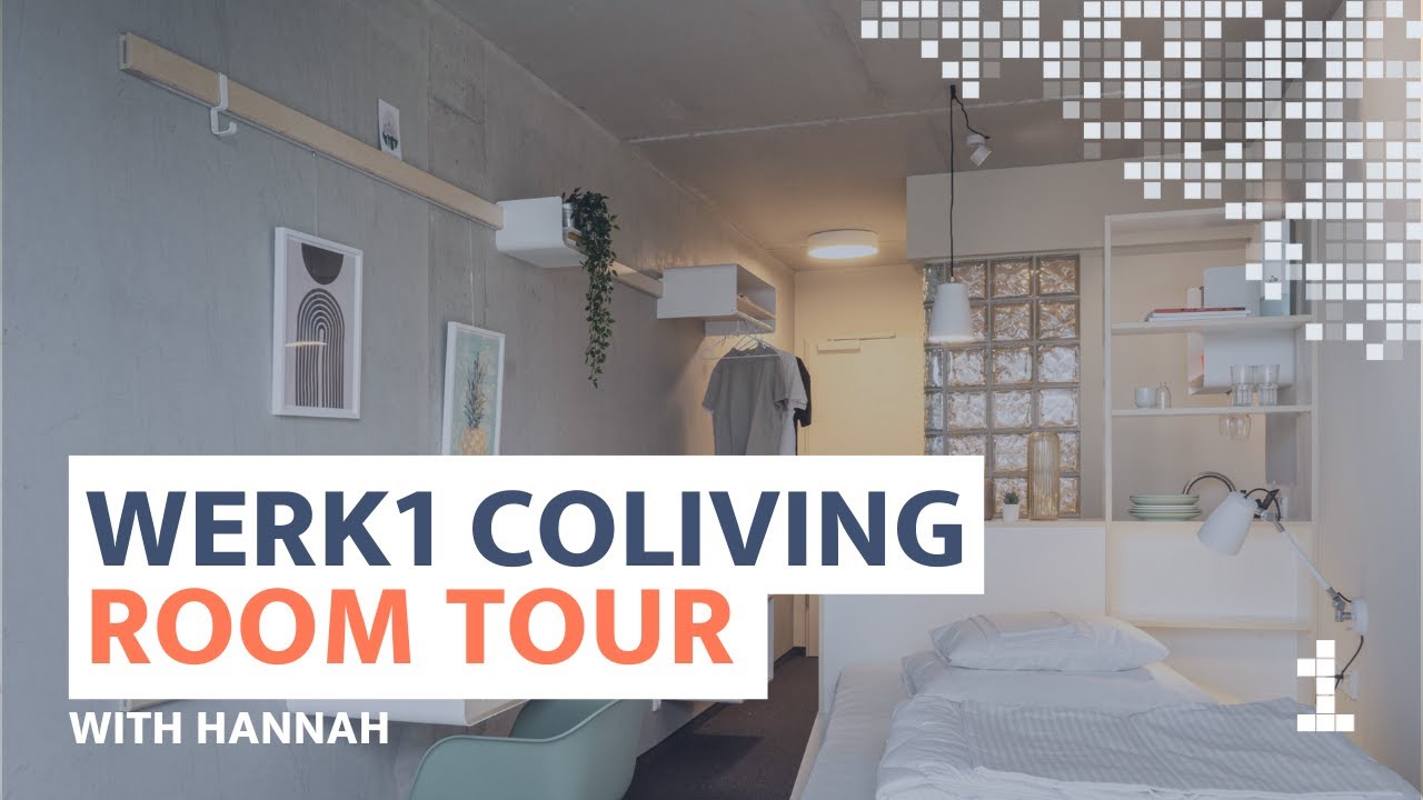 Affordable Living in Munich - Coliving Room Tour Hannah