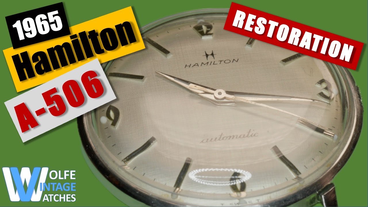 It Doesn't Get Much More Classic than a 1965 Hamilton A-506