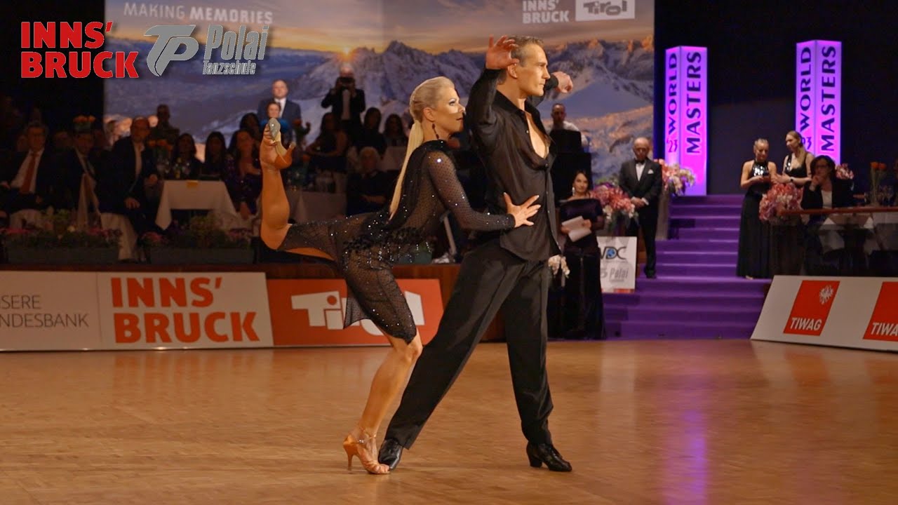 Jaak Vainomaa & Tiina Koskenvalta - Rumba Latin Dance show | Innsbruck World Masters 2023