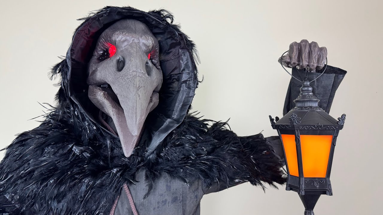 Raven Animatronic 2025 – Home Depot Halloween Prop Unboxing & Demo