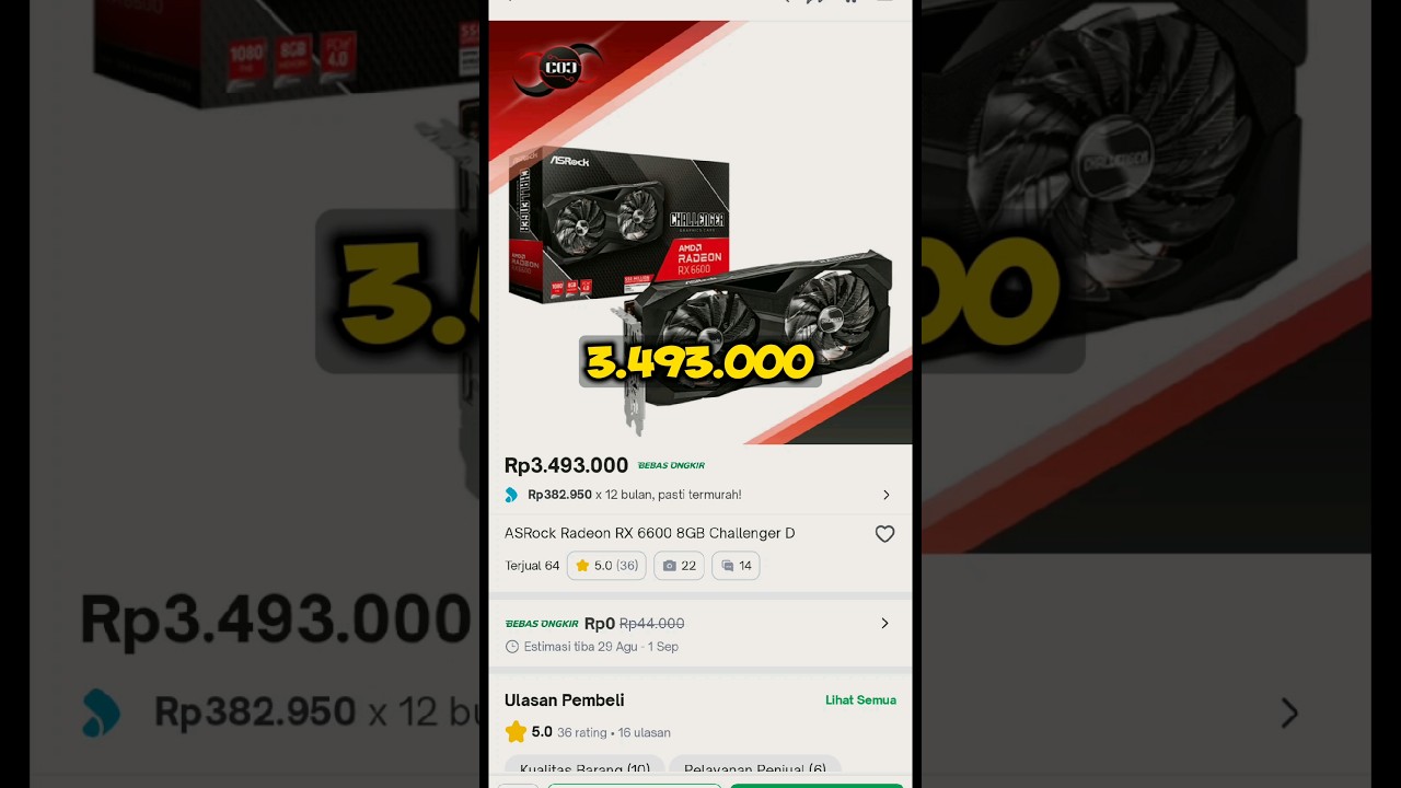 Rakit PC budget 10 juta Plus monitor DDR5 #amd #gpu #rakitpc #rakitpcgaming #gaming #pcgaming #ryzen