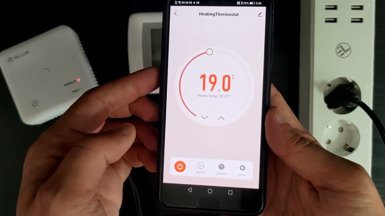 How to install Tellur WiFi Termostat-TLL331151