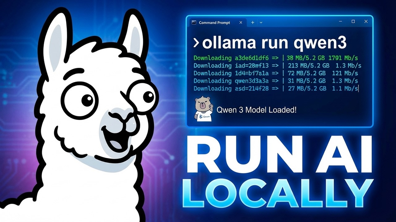 Установите Qwen 3 локально за несколько минут с помощью Ollama.