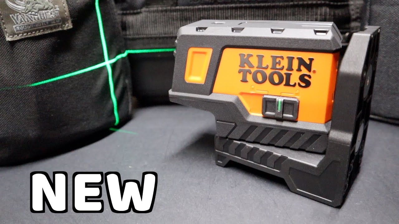 NEW Klein Tools Mini Cross Line Laser Level with Plumb | 93MCLPG