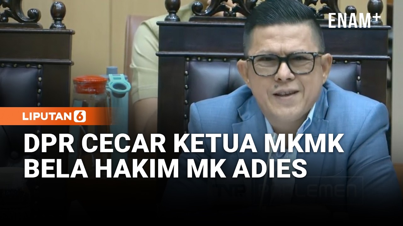 DPR Bela Hakim MK Adies Kadir Dilaporkan, Cecar Ketua MKMK Palguna di Rapat | Liputan6