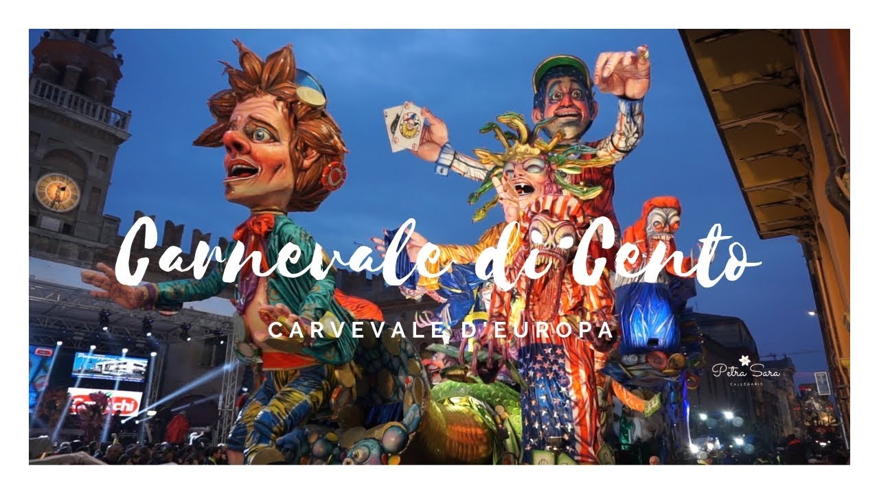 Carnevale di Cento ❤️🌸❤🏰  Spettacolare! 🚂 Cento Carnevale D'Europa