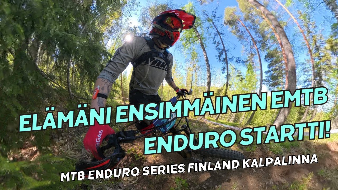 Elämäni ensimmäinen EMTB Enduro startti!