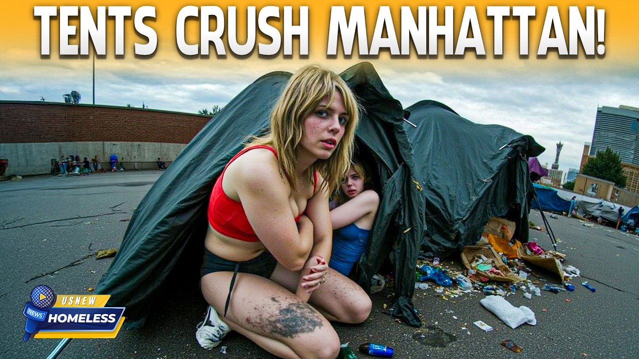 Manhattan Homeless Crisis 2026: Tents and Despair in America’s Financial Capital|Homeless in America