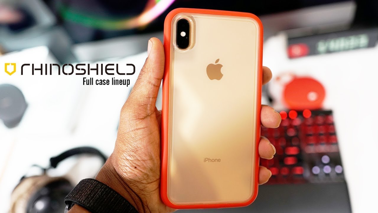 iPhone XS Max Rhinoshield Mod NX Cases SolidSuit & Impactshield Install