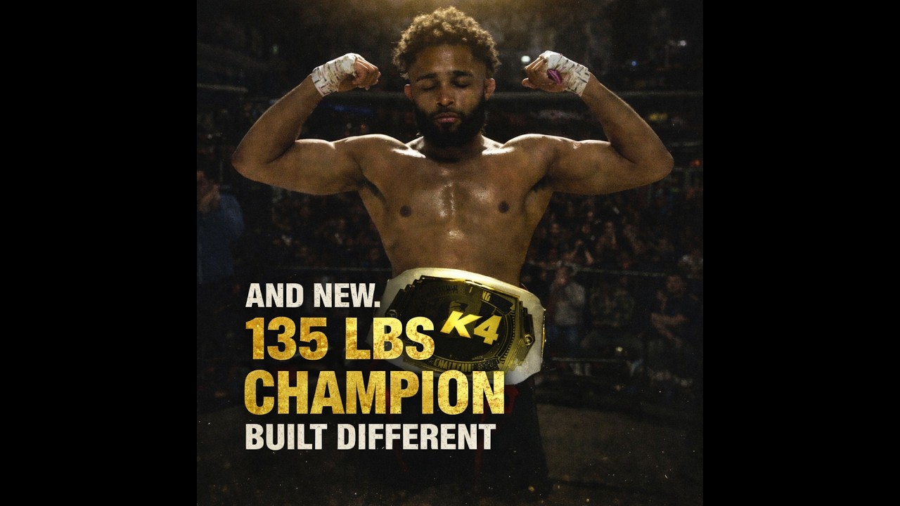 AND NEW!!! K4 PROMOTIONS MMA CHAMP!